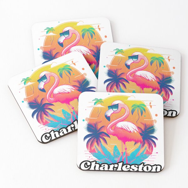 Artikelvorschau, Charleston SC-Flamingo entworfen und verkauft von Generationalpic.