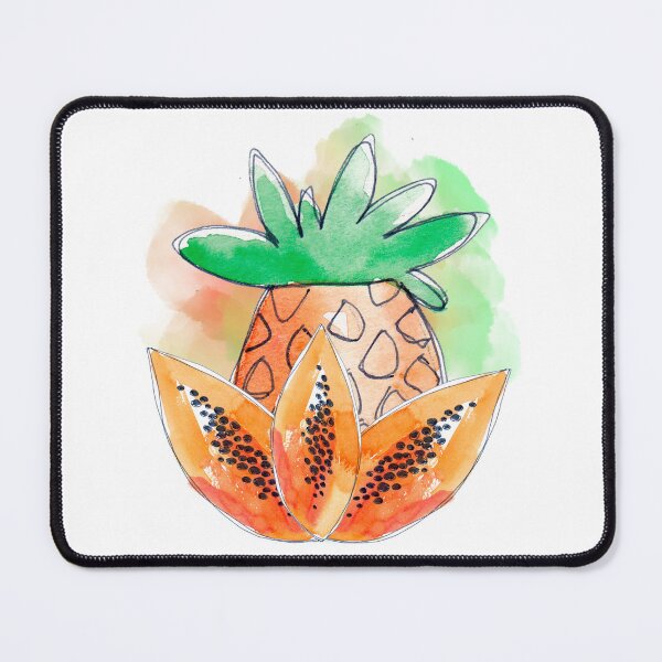 Item preview, Vegan Lotus, Pineapple and Papaya designed and sold by DzineVine.