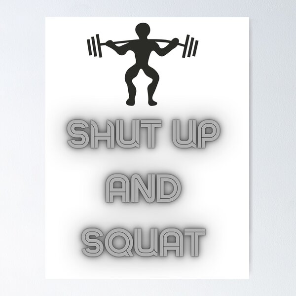 Item preview, Shut up and squat designed and sold by Passionandmore.