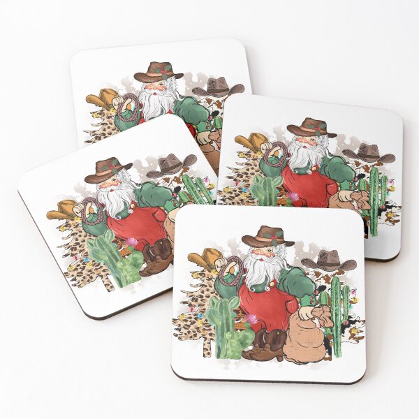 Item preview, Santa Claus Cowboy Retro Colors designed and sold by Lmaf77.