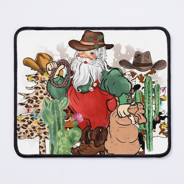 Item preview, Santa Claus Cowboy Retro Colors designed and sold by Lmaf77.