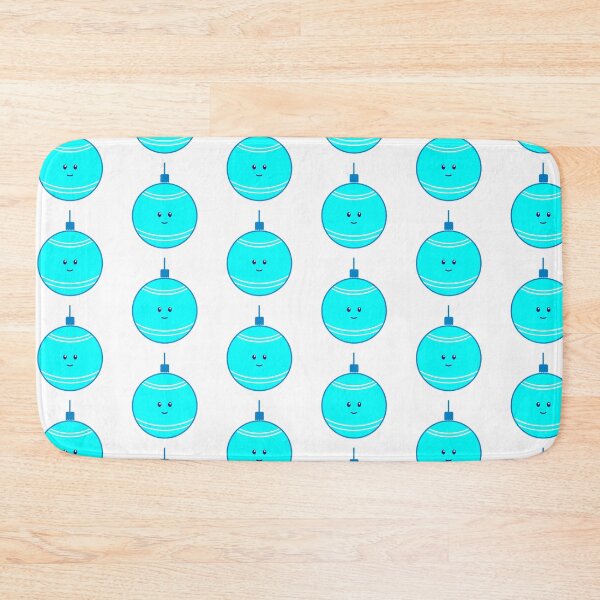 Item preview, Happy Christmas Ornament - Blue Bauble designed and sold by beanibooi.