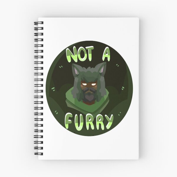 Item preview, Not a Furry designed and sold by TheGuildDnDClub.