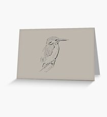Kingfisher Greeting Card