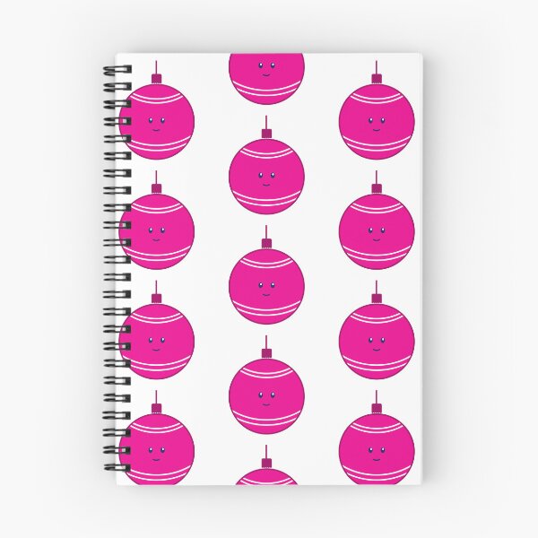 Item preview, Happy Christmas Ornament - Pink Bauble designed and sold by beanibooi.