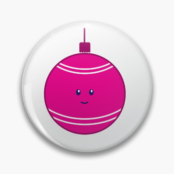 Item preview, Happy Christmas Ornament - Pink Bauble designed and sold by beanibooi.