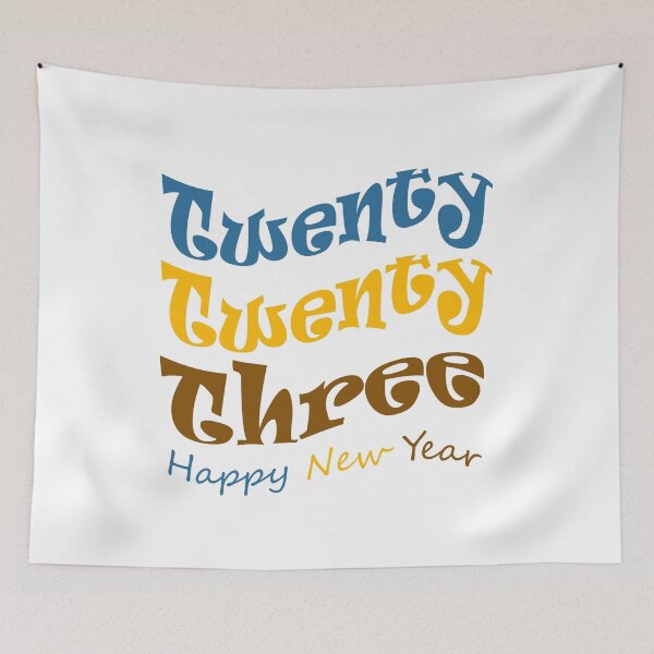 Item preview, Twenty twenty three happy new year designed and sold by Soudesign99.