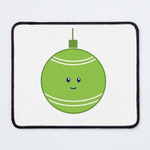 Item preview, Happy Christmas Ornament - Green Bauble designed and sold by beanibooi.