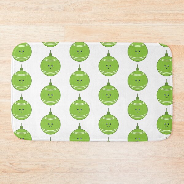 Item preview, Happy Christmas Ornament - Green Bauble designed and sold by beanibooi.