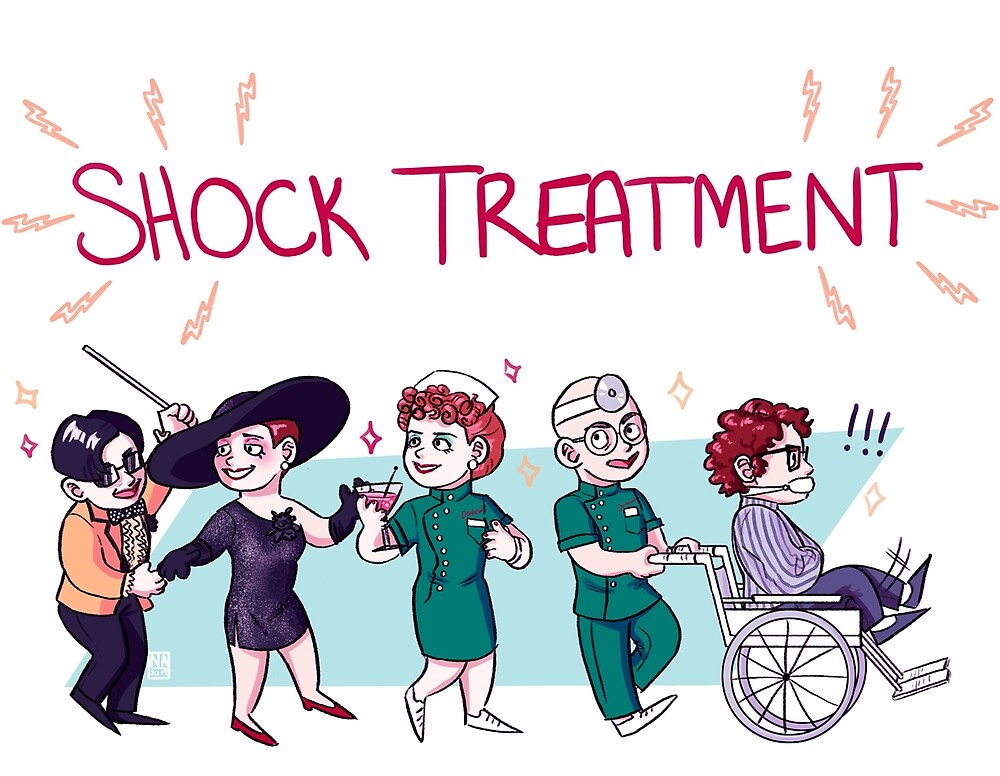 "Shock Treatment!" by Nicolle A Redbubble