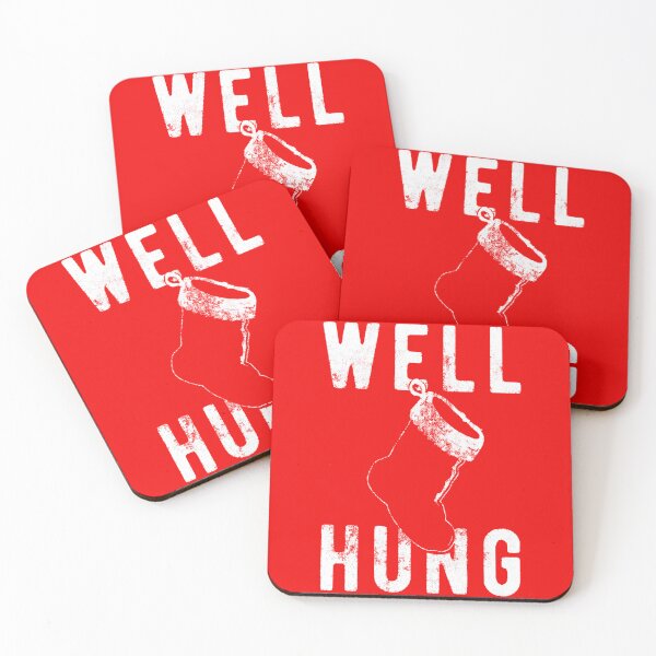 Item preview, Well Hung Christmas Stocking Design Offensive Humour Xmas Gift Ideas designed and sold by 1duckDESIGNS.