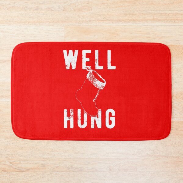 Item preview, Well Hung Christmas Stocking Design Offensive Humour Xmas Gift Ideas designed and sold by 1duckDESIGNS.
