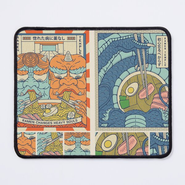 Item preview, Retro Ramen Temple designed and sold by Oni Kanzen.