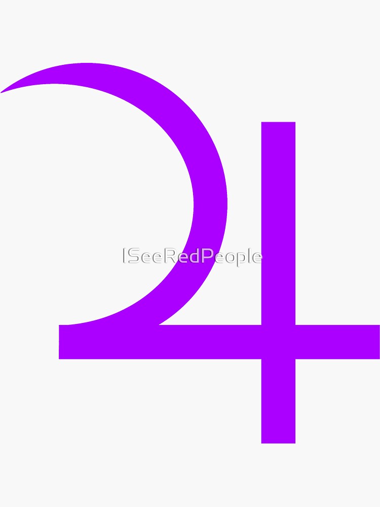 Jupiter symbol - purple