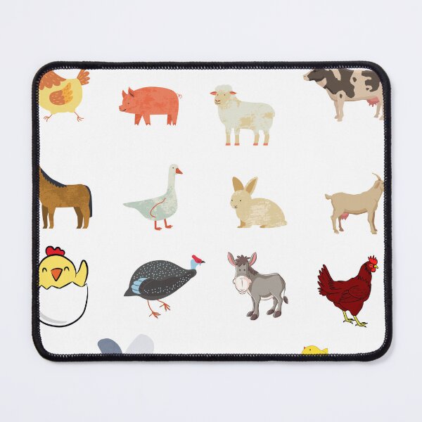 Item preview, farm animals sticker for kids learning  designed and sold by MichaelGrace.
