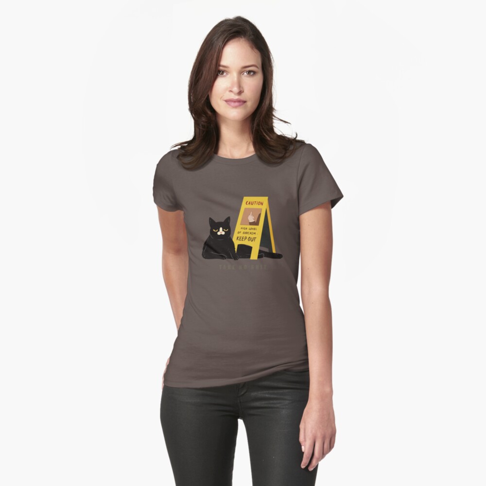 Item preview, Fitted T-Shirt designed and sold by studioaftercigs.