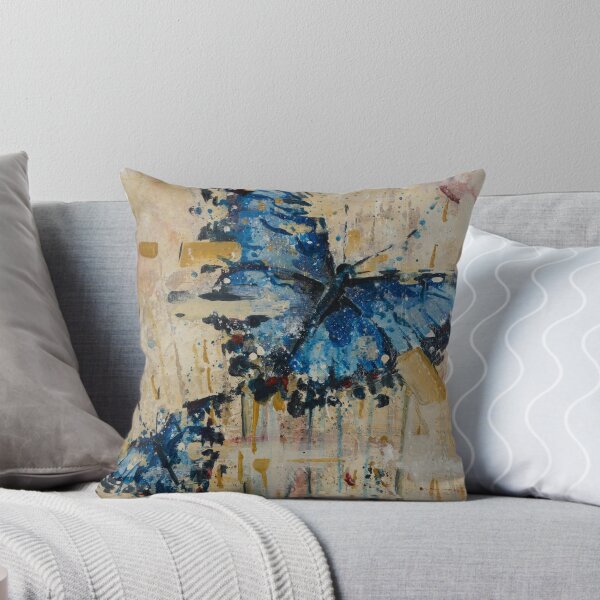 Item preview, Butterflies Blue designed and sold by Sheryll K Fox Art.