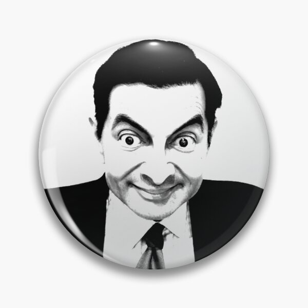 Item preview, Mr. Bean Wax Statue Photo B/W designed and sold by TaiwanTitan87.