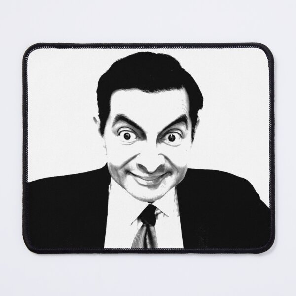 Item preview, Mr. Bean Wax Statue Photo B/W designed and sold by TaiwanTitan87.