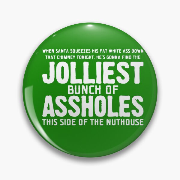 Item preview, Jolliest Bunch of A-holes T Shirt Funny Sarcastic Christmas Novelty designed and sold by 1duckDESIGNS.