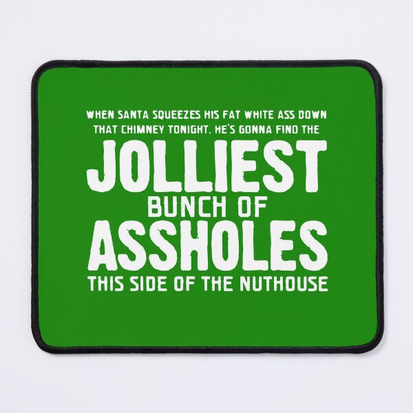 Item preview, Jolliest Bunch of A-holes T Shirt Funny Sarcastic Christmas Novelty designed and sold by 1duckDESIGNS.