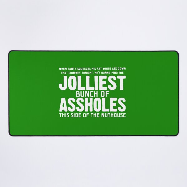 Item preview, Jolliest Bunch of A-holes T Shirt Funny Sarcastic Christmas Novelty designed and sold by 1duckDESIGNS.