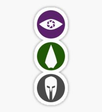 Original Team Arrow - Colorful Symbols - Hero Logos Sticker