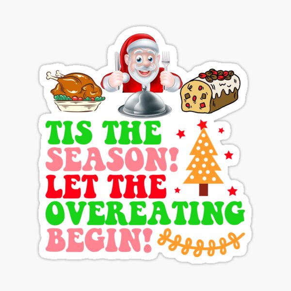 Overeat Stickers for Sale | Redbubble
