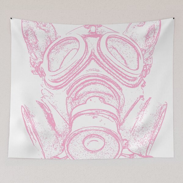 Item preview, DOG IN GAS MASK designed and sold by 1MILLIONPUSHUPS.
