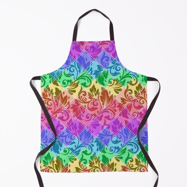 Item preview, Rustic Rainbow Patchwork designed and sold by CatCoconut-Art.