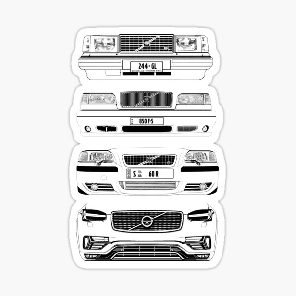 Châssis Volvo Fab Four Sticker