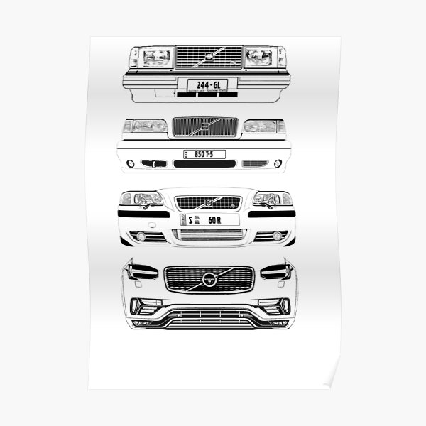 Volvo Fab Four Chassis Poster