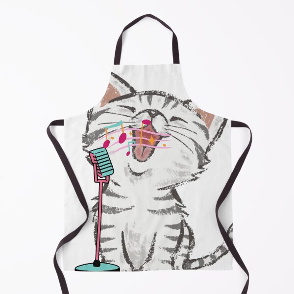 Item preview, Cat playing a guitar and singing, music designed and sold by RiseAbove22.