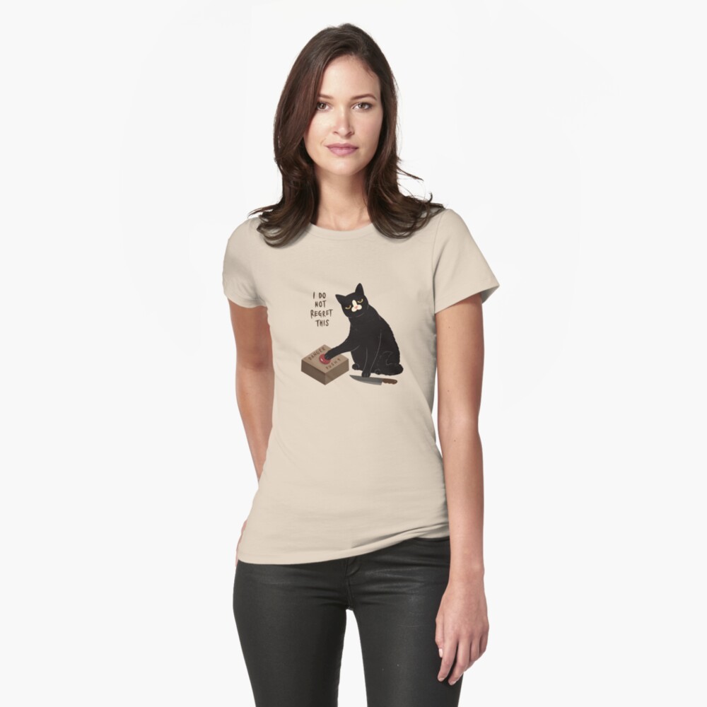 Item preview, Fitted T-Shirt designed and sold by studioaftercigs.