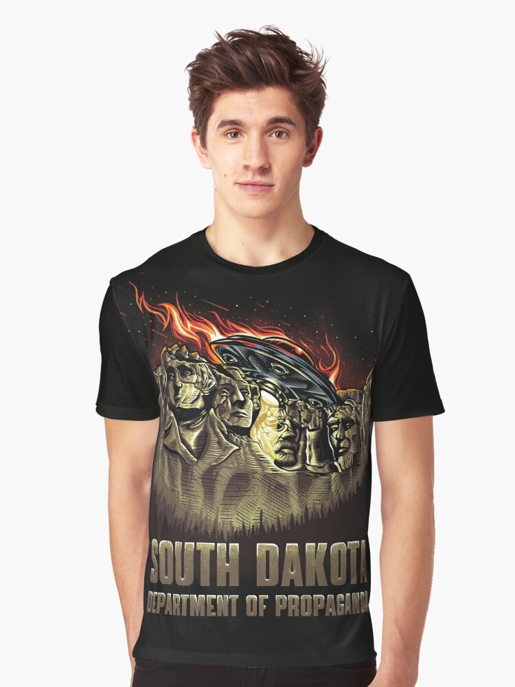 Graphic T-Shirt, Mt Rushmore Incident SDDP  designed and sold by SDDP