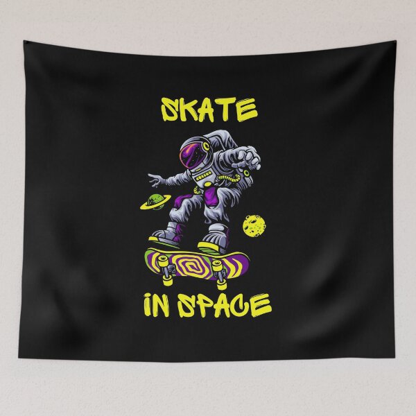 Item preview, Skate In Space designed and sold by RockBeeDesigns.