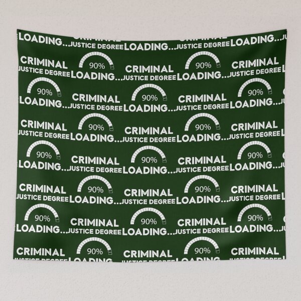 Item preview, Criminal Justice Degree Loading... designed and sold by RowenaMyrna.