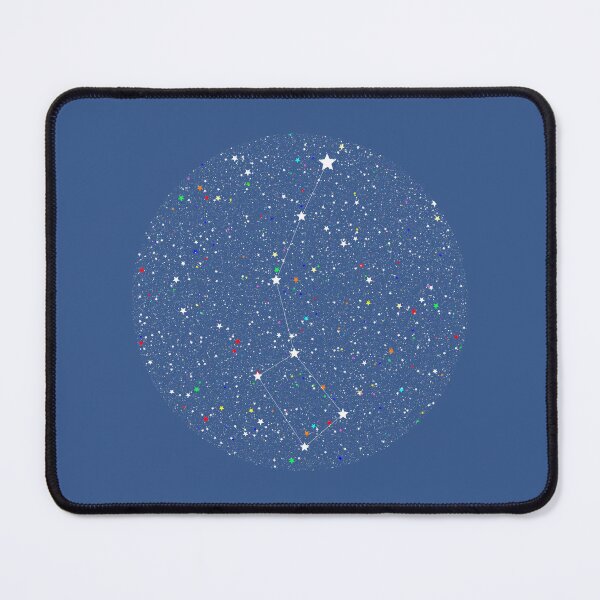 Item preview, Ursa Minor - Little Dipper star constellation on classic blue background designed and sold by JaReVa.