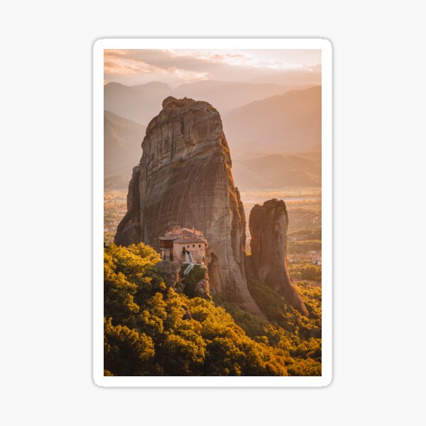 Meteora Monastery Sticker
