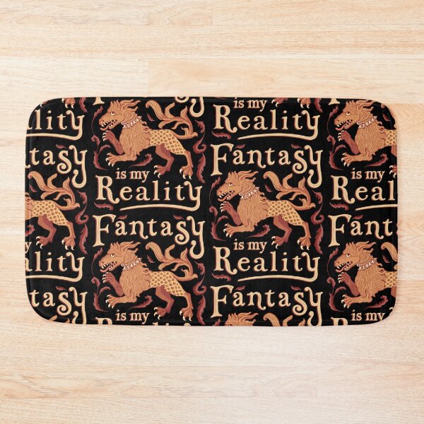 Item preview, Fantasy is my reality - orange designed and sold by FLOWERLANE.