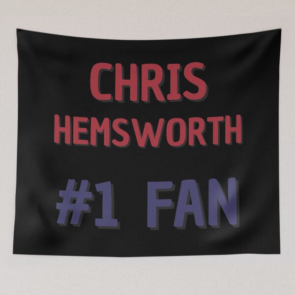 Item preview, Chris Hemsworth - #1 Fan designed and sold by Rybariuns.