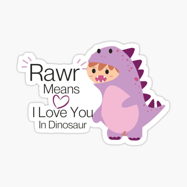 raWr fishing Dino Sticker - Bait Finesse Empire