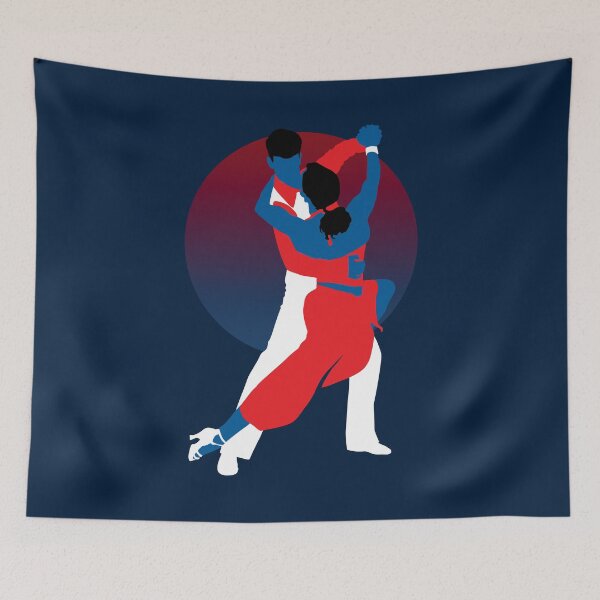 Item preview, Tango Dancers Dancing Silhouette - Tango designed and sold by TMBTM.