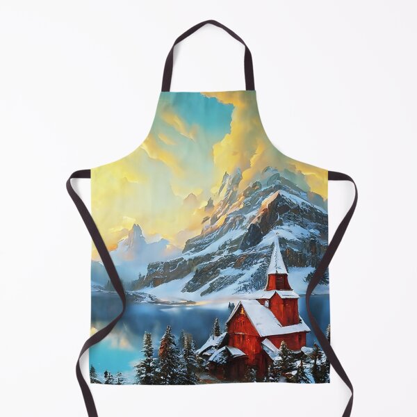 Item preview, Old Wooden Church in a Winter Landscape designed and sold by lostcauseblue.