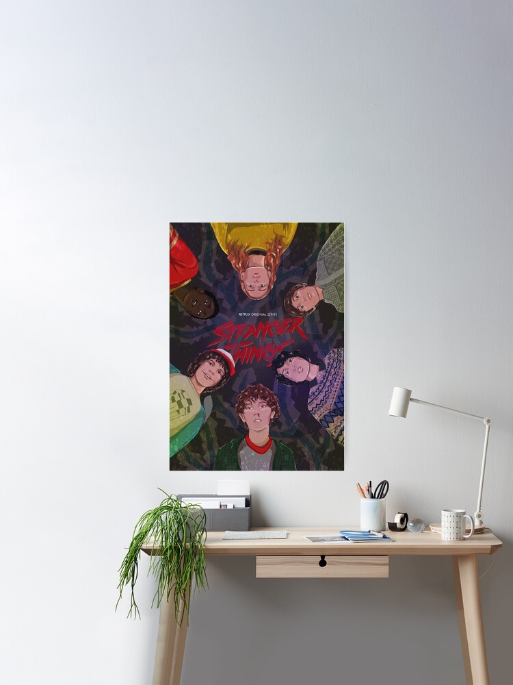 Thumbnail 1 of 3, Poster, Stranger Things 2  designed and sold by Katie Lutterschmidt.