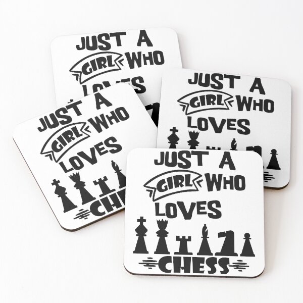 Item preview, Just a girl who loves chess t shirts, just a girl who loves chess phone cases, just a girl who loves chess packpack, just a girl who loves chess mug, just a girl who loves chess leggings designed and sold by Poussyarts.