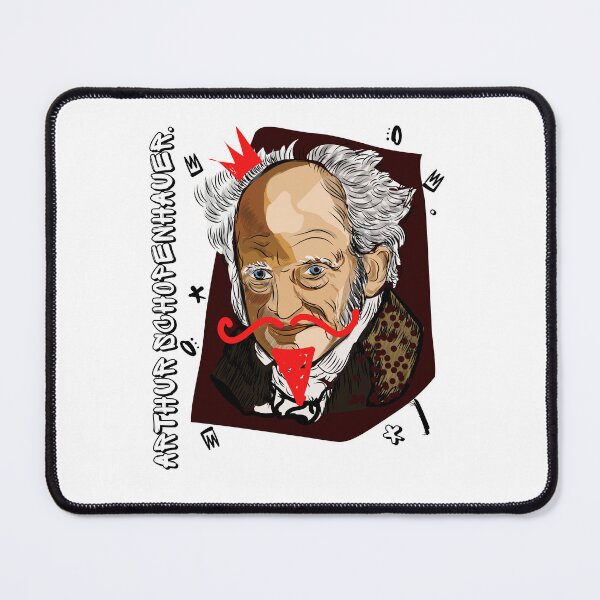 Item preview, Arthur Schopenhauer modern art t-shirt designed and sold by KARTICK DUTTA.