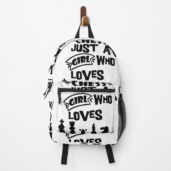 Item preview, Just a girl who loves chess t shirts, just a girl who loves chess phone cases, just a girl who loves chess packpack, just a girl who loves chess mug, just a girl who loves chess leggings designed and sold by Poussyarts.