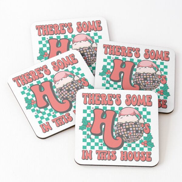 Item preview, There's Some Ho's In This House Retro Christmas (Christmas Party Gift) designed and sold by i-longmanshop.