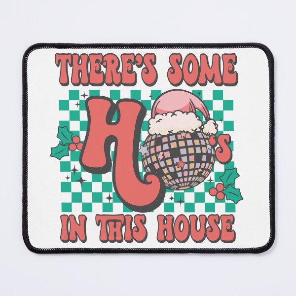 Item preview, There's Some Ho's In This House Retro Christmas (Christmas Party Gift) designed and sold by i-longmanshop.